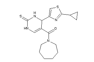 Azepan-1-yl-[4-(2-cyclopropylthiazol-4-yl)-2-thioxo-3,4-dihydro-1H-pyrimidin-5-yl]methanone