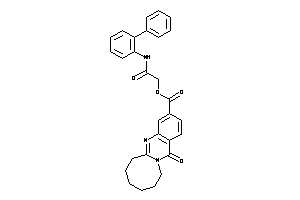 Image of 13-keto-6,7,8,9,10,11-hexahydroazocino[2,1-b]quinazoline-3-carboxylic Acid [2-keto-2-(2-phenylanilino)ethyl] Ester
