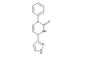 3-phenyl-6-(1H-pyrazol-3-yl)-1,6-dihydropyrimidin-2-one