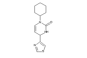 Image of 3-cyclohexyl-6-thiazol-4-yl-1,6-dihydropyrimidin-2-one