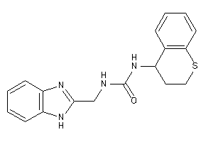 1-(1H-benzimidazol-2-ylmethyl)-3-thiochroman-4-yl-urea