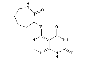 5-[(2-ketoazepan-3-yl)thio]-1H-pyrimido[4,5-d]pyrimidine-2,4-quinone