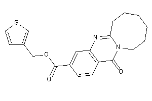 13-keto-6,7,8,9,10,11-hexahydroazocino[2,1-b]quinazoline-3-carboxylic Acid 3-thenyl Ester