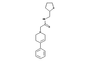 2-(4-phenyl-3,6-dihydro-2H-pyridin-1-yl)-N-(tetrahydrofurfuryl)acetamide