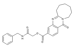 13-keto-6,7,8,9,10,11-hexahydroazocino[2,1-b]quinazoline-3-carboxylic Acid [2-(benzylamino)-2-keto-ethyl] Ester
