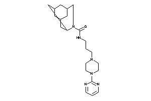 N-[3-[4-(2-pyrimidyl)piperazino]propyl]BLAHcarboxamide