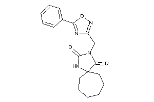 3-[(5-phenyl-1,2,4-oxadiazol-3-yl)methyl]-1,3-diazaspiro[4.6]undecane-2,4-quinone