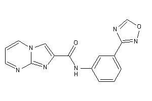 N-[3-(1,2,4-oxadiazol-3-yl)phenyl]imidazo[1,2-a]pyrimidine-2-carboxamide