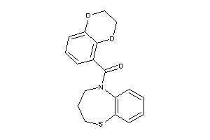 2,3-dihydro-1,4-benzodioxin-5-yl(3,4-dihydro-2H-1,5-benzothiazepin-5-yl)methanone