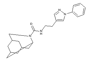 N-[2-(1-phenylpyrazol-4-yl)ethyl]BLAHcarboxamide