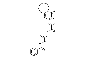 Image of 13-keto-6,7,8,9,10,11-hexahydroazocino[2,1-b]quinazoline-3-carboxylic Acid [2-(N'-benzoylhydrazino)-2-keto-ethyl] Ester