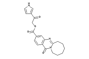 13-keto-6,7,8,9,10,11-hexahydroazocino[2,1-b]quinazoline-3-carboxylic Acid [2-keto-2-(1H-pyrrol-3-yl)ethyl] Ester