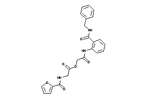 2-(2-furoylamino)acetic Acid [2-[2-(benzylcarbamoyl)anilino]-2-keto-ethyl] Ester