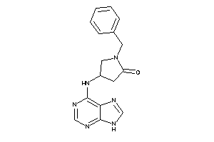 1-benzyl-4-(9H-purin-6-ylamino)-2-pyrrolidone