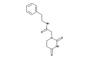Image of 2-(2,4-diketohexahydropyrimidin-1-yl)-N-phenethyl-acetamide