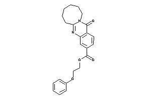 13-keto-6,7,8,9,10,11-hexahydroazocino[2,1-b]quinazoline-3-carboxylic Acid 2-phenoxyethyl Ester
