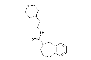 N-(2-morpholinoethyl)-1,3,4,5-tetrahydro-2-benzazepine-2-carboxamide