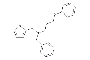 Image of Benzyl-(2-furfuryl)-(3-phenoxypropyl)amine
