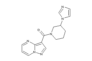 (3-imidazol-1-ylpiperidino)-pyrazolo[1,5-a]pyrimidin-3-yl-methanone