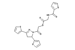 2-(2-furoylamino)acetic Acid [2-[3,5-bis(2-thienyl)-2-pyrazolin-1-yl]-2-keto-ethyl] Ester