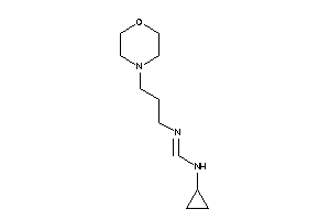 N-cyclopropyl-N'-(3-morpholinopropyl)formamidine