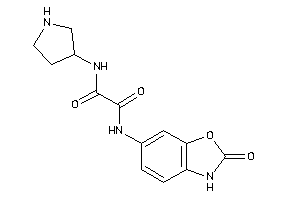 N'-(2-keto-3H-1,3-benzoxazol-6-yl)-N-pyrrolidin-3-yl-oxamide