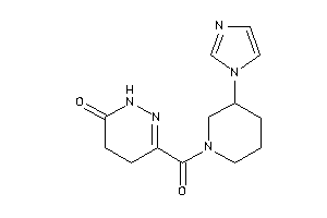 3-(3-imidazol-1-ylpiperidine-1-carbonyl)-4,5-dihydro-1H-pyridazin-6-one