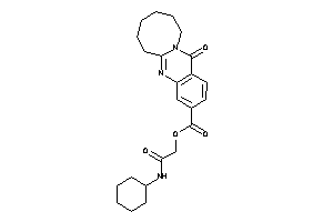 Image of 13-keto-6,7,8,9,10,11-hexahydroazocino[2,1-b]quinazoline-3-carboxylic Acid [2-(cyclohexylamino)-2-keto-ethyl] Ester