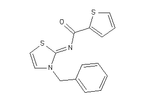 N-(3-benzyl-4-thiazolin-2-ylidene)thiophene-2-carboxamide