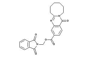 Image of 13-keto-6,7,8,9,10,11-hexahydroazocino[2,1-b]quinazoline-3-carboxylic Acid Phthalimidomethyl Ester