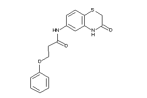 N-(3-keto-4H-1,4-benzothiazin-6-yl)-3-phenoxy-propionamide