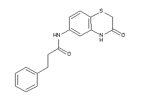 N-(3-keto-4H-1,4-benzothiazin-6-yl)-3-phenyl-propionamide