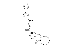 Image of 13-keto-6,7,8,9,10,11-hexahydroazocino[2,1-b]quinazoline-3-carboxylic Acid [2-(1-isoxazol-3-ylpyrrol-3-yl)-2-keto-ethyl] Ester