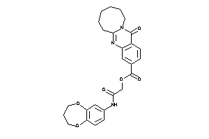 13-keto-6,7,8,9,10,11-hexahydroazocino[2,1-b]quinazoline-3-carboxylic Acid [2-(3,4-dihydro-2H-1,5-benzodioxepin-7-ylamino)-2-keto-ethyl] Ester