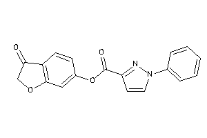 Image of 1-phenylpyrazole-3-carboxylic Acid (3-ketocoumaran-6-yl) Ester