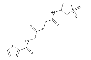 Image of 2-(2-furoylamino)acetic Acid [2-[(1,1-diketothiolan-3-yl)amino]-2-keto-ethyl] Ester