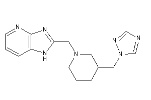 Image of 2-[[3-(1,2,4-triazol-1-ylmethyl)piperidino]methyl]-1H-imidazo[4,5-b]pyridine