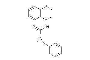 2-phenyl-N-thiochroman-4-yl-cyclopropanecarboxamide