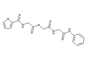Image of 2-(2-furoylamino)acetic Acid [2-[(2-anilino-2-keto-ethyl)amino]-2-keto-ethyl] Ester
