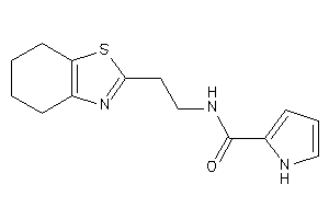 N-[2-(4,5,6,7-tetrahydro-1,3-benzothiazol-2-yl)ethyl]-1H-pyrrole-2-carboxamide