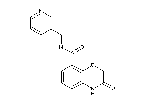 3-keto-N-(3-pyridylmethyl)-4H-1,4-benzoxazine-8-carboxamide