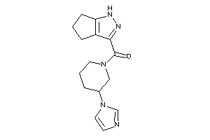 (3-imidazol-1-ylpiperidino)-(1,4,5,6-tetrahydrocyclopenta[c]pyrazol-3-yl)methanone