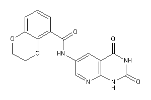 N-(2,4-diketo-1H-pyrido[2,3-d]pyrimidin-6-yl)-2,3-dihydro-1,4-benzodioxine-5-carboxamide