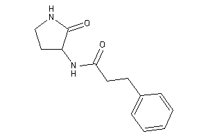 N-(2-ketopyrrolidin-3-yl)-3-phenyl-propionamide