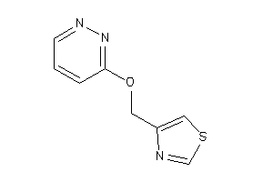 4-(pyridazin-3-yloxymethyl)thiazole