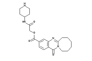 13-keto-6,7,8,9,10,11-hexahydroazocino[2,1-b]quinazoline-3-carboxylic Acid [2-keto-2-(4-piperidylamino)ethyl] Ester