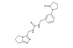 1-(6,7-dihydro-5H-pyrrolo[2,1-c][1,2,4]triazol-3-ylmethyl)-3-[3-(2-ketopyrrolidino)benzyl]urea