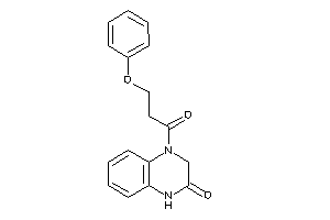 4-(3-phenoxypropanoyl)-1,3-dihydroquinoxalin-2-one