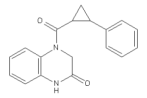 4-(2-phenylcyclopropanecarbonyl)-1,3-dihydroquinoxalin-2-one