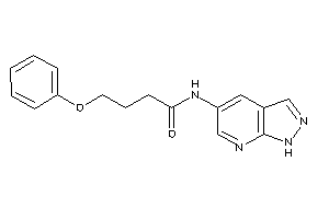 4-phenoxy-N-(1H-pyrazolo[3,4-b]pyridin-5-yl)butyramide